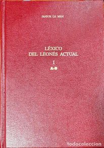Libros: Léxico del leonés actual – I – A-B - LE MEN, JANICK